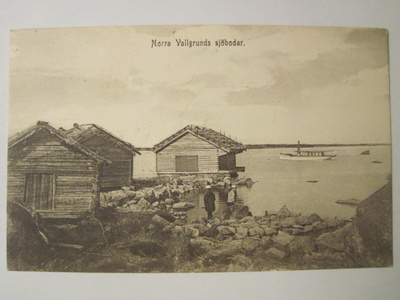 VANHA Postikortti Mustasaari Norra Vallgrund 1900-luku