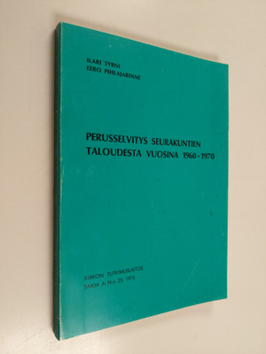 Ilari Tyrni : Perusselvitys seurakuntien taloudesta vuosi...