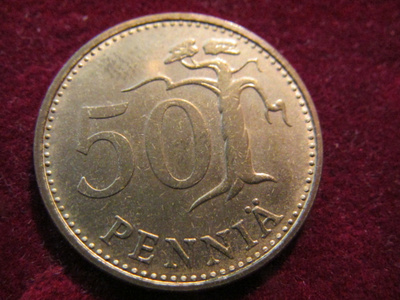50 penniä 1968