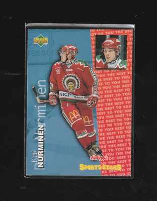 Kai Nurminen 1997 UD Kellogg's Sports Stars (Finland)