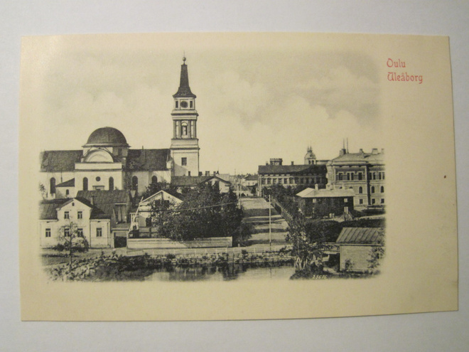 VANHA Postikortti Oulu HUIPPUKUNTO ennen-1905