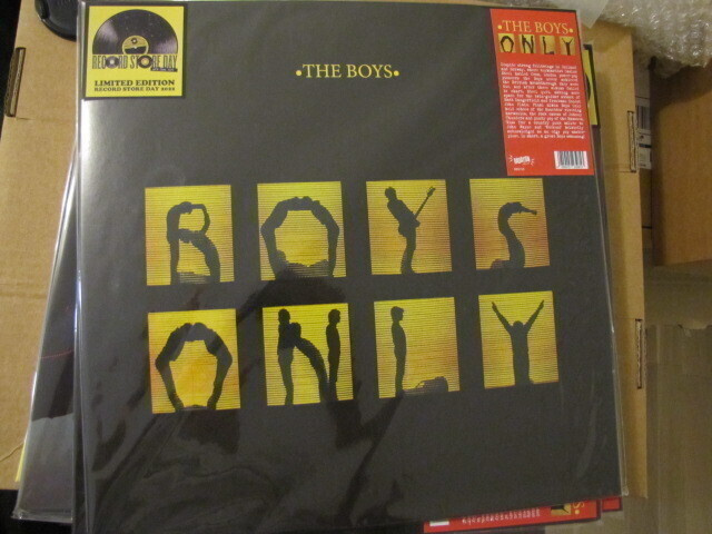 The Boys Only lp oranssi vin italia 2022 muoveissa