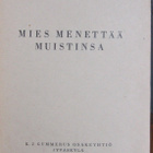 Patrick Quentin: Mies menettää muistinsa, Gummerus 1947. - pikkukuva 4