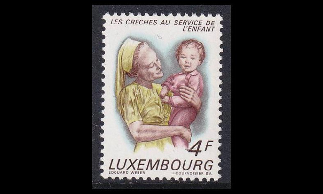 Luxemburg 865 ** Päiväkodit 75v (1973)
