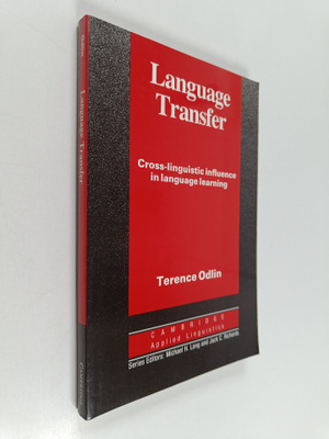 Terence Odlin : Language transfer : cross-linguistic infl...