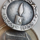 VANHA Merkki Kansa 1923-1933 Hopeaa Velejset Sundqvist - pikkukuva 1