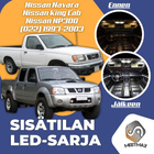 Nissan Navara / Frontier (D22) Sisätilan LED-sarja 5-osain - pikkukuva 1