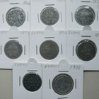 1 markka 1866 - 1908 6 erilaista hopeaa - pikkukuva 1