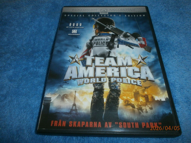 TEAM AMERICA WORLD POLICE     -     DVD