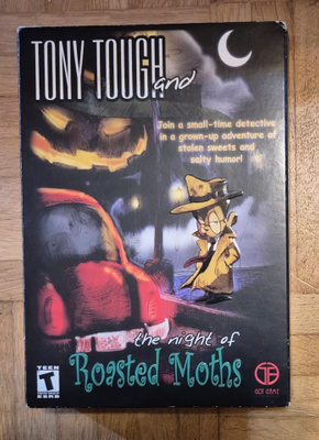 Tony Tough and the Night of the Roasted Moths, small box