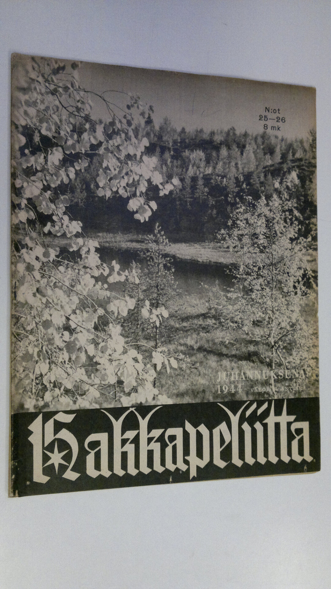 Hakkapeliitta n:o 25-26/1944 (yksi lehti)