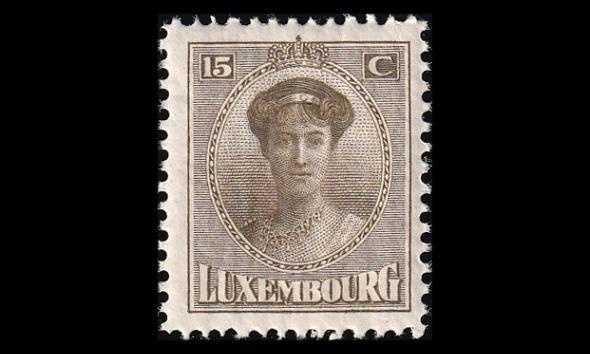 Luxemburg 126 ** Charlotte 15 C (1921)