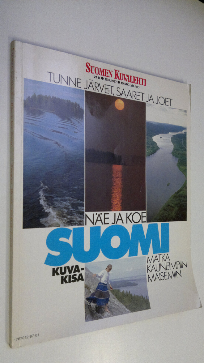 Suomen Kuvalehti 24B/1987 : Näe ja koe Suomi -matka kaune...