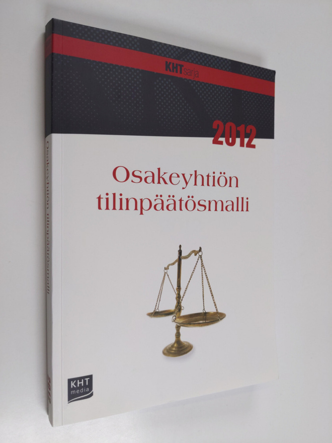 Osakeyhtiön tilinpäätösmalli 2012