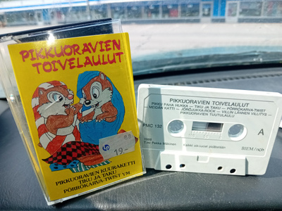C-kasetti Pikkuoravien toivelaulut ( SIS POSTIKULU )