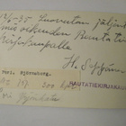 VANHA Signeerattu Postikortin Alkup.Mallikappale Pori 1930-l - pikkukuva 2
