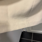 H&M pitkä kermanvaalea vuorillinen takki, oversize S - pikkukuva 4