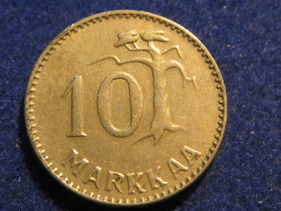 10 markkaa 1955