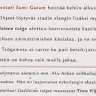 Sami Garam: Stadilainen tsöge - keittokirja kaikille - pikkukuva 3