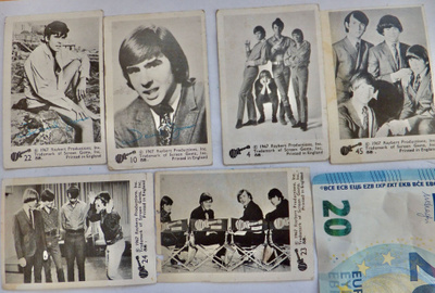6 VANHAA Purkkakuvaa Monkees 1967 Raybert