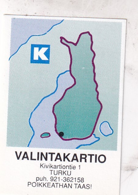 Turku. Valintakartio ,    s67