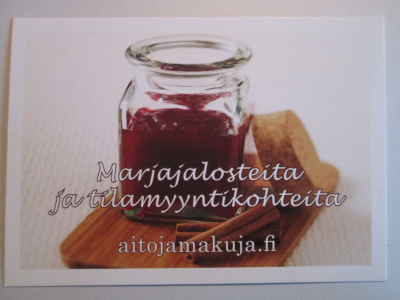KULKEMATON AITOJA MAKUJA.FI MAINOSKORTTI KUVA FOODWEST OY