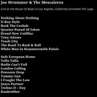 JOE STRUMMER & THE MESCALEROS house of blues 6.11.1999 - pikkukuva 2