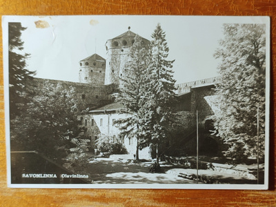SAVONLINNA Olavinlinna 1957