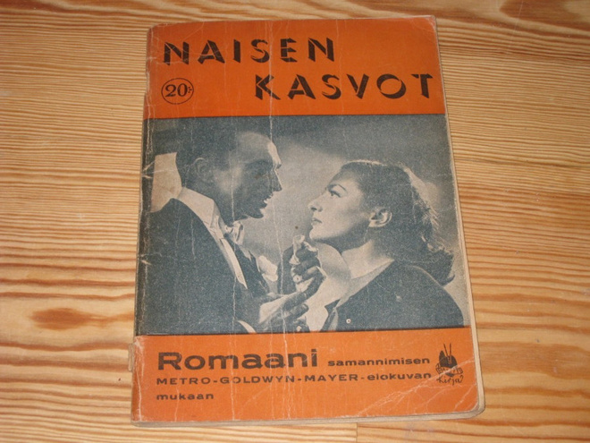 Naisen kasvot - filmiromaani