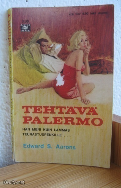 Puuma 80. Edward S. Aarons: Tehtävä Palermo. 144 s.