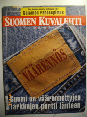 Suomen Kuvalehti Nro 17/1993. (12.3)