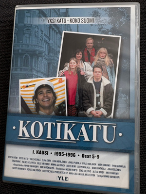 Kotikatu 1.kausi 1995-1996 osat 5-9 DVD