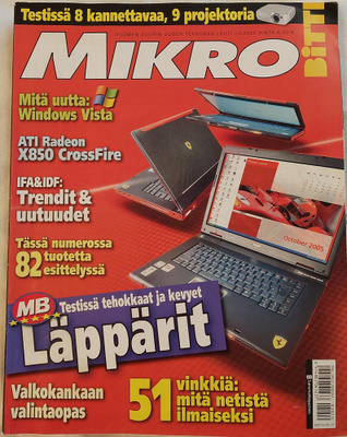 MikroBitti Tupla Huvi & Hyöty 2004 ja 2005 CD:t + 5 lehteä
