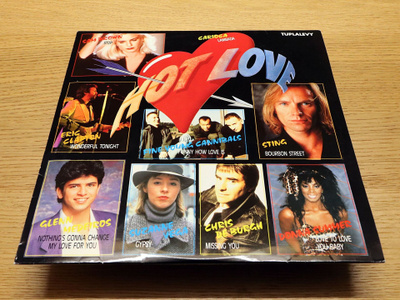 Various - Hot Love 2xLP Finnlevy 1989