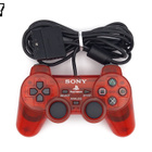 Aito Sony PS2 DualShock 2 -ohjain | Crimson Red - pikkukuva 2