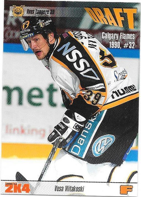 2003-04 CardSet #55 Vesa Viitakoski Ilves