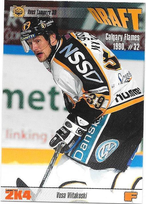 2003-04 CardSet #55 Vesa Viitakoski Ilves