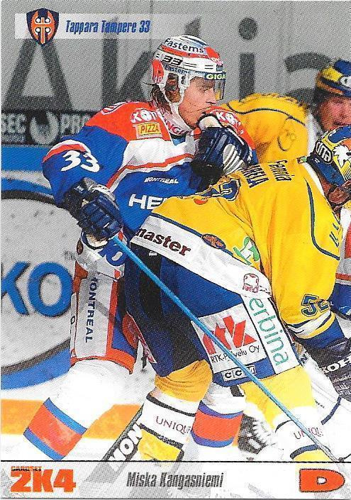 2003-04 CardSet #146 Miska Kangasniemi Tappara
