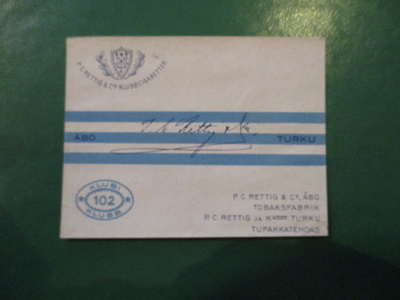 TUPAKKA ETIKETTI - KLUBI 102  (K15-S109)
