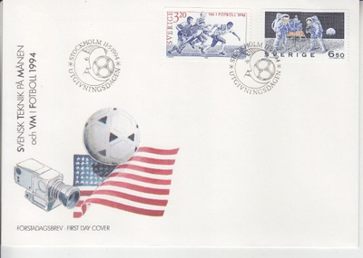 Ruotsi FDC 1994 Ruotsi-USA