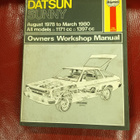 Datsun (Nissan) Sunny vm. 1978-1980 korjausopas - pikkukuva 1