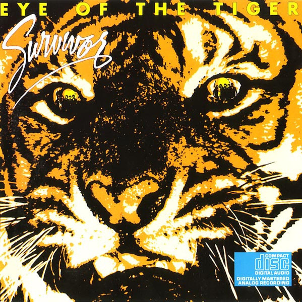 Survivor - Eye Of The Tiger (CD) NEAR MINT!! Vanha painos