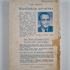 Vilho Helanen : Ristilukin arvoitus : salapoliisiromaani - pikkukuva 2