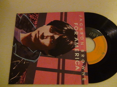 Jackson Browne For america 7 45 Saksa 1986