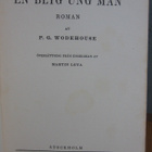 P. G. Wodehouse: En blyg ung man, Lindqvists 1941. 245 s. - pikkukuva 4