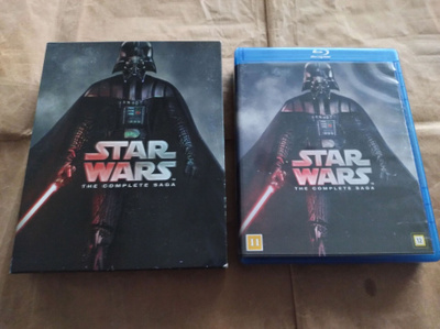 Star Wars The complete Saga 1-6 (Bluray) (9 levyä)