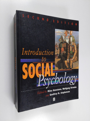 Introduction to social psychology : a European perspective