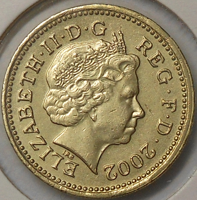 Britania. Pound 2002.