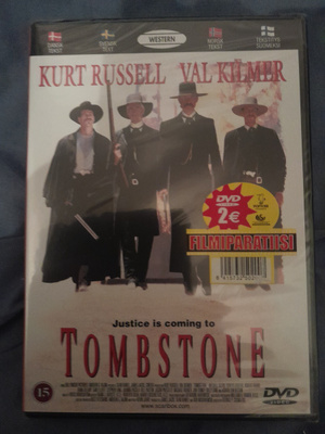 Tombstone dvd,kurt russell val kilmer