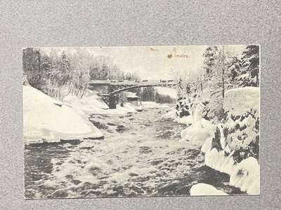 Imatra,  Koski talvella